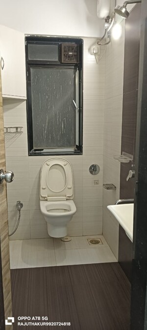 Bathroom in 1 BHK Apartment at Vaibhav Paradise, Santacruz East – for Rent