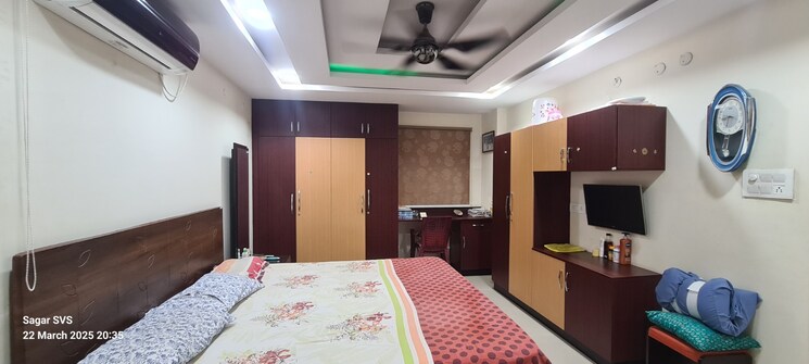 Bedroom, modi-mayflower-grande 4 Bedroom 3000 Sq.Ft. Apartment In Mallapur Hyderabad 9322013