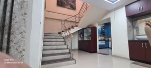 Staircase in 4 BHK Apartment at Modi Mayflower Grande, Mallapur – for Sale