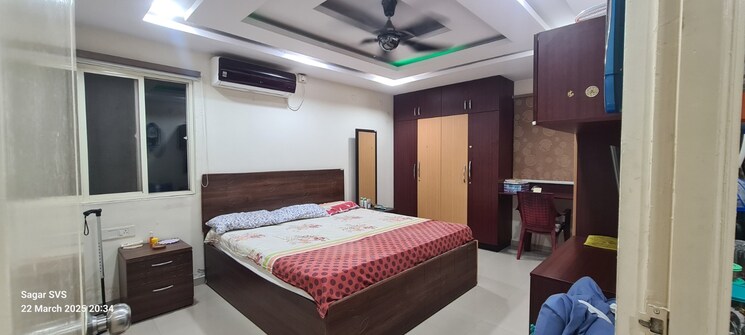 Bedroom, modi-mayflower-grande 4 Bedroom 3000 Sq.Ft. Apartment In Mallapur Hyderabad 9322013