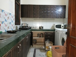 Kitchen in 3 BHK Builder Floor at Chittaranjan Park – for Sale