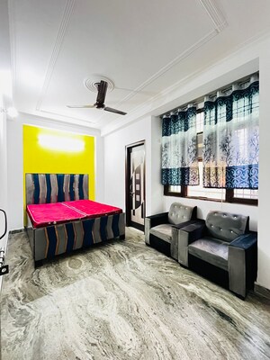 Bedroom in 1 BHK Builder Floor at Freedom Fighters Enclave – for Rent