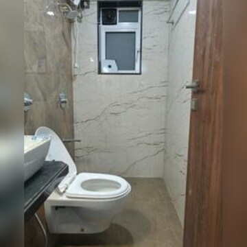 Bathroom in 2 BHK Apartment at Sanghvi Infenia, Santacruz East – for Rent