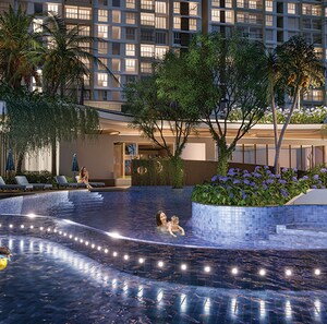 Swimming Pool in 1 BHK Apartment at Runwal Lands End, Kolshet – for Sale