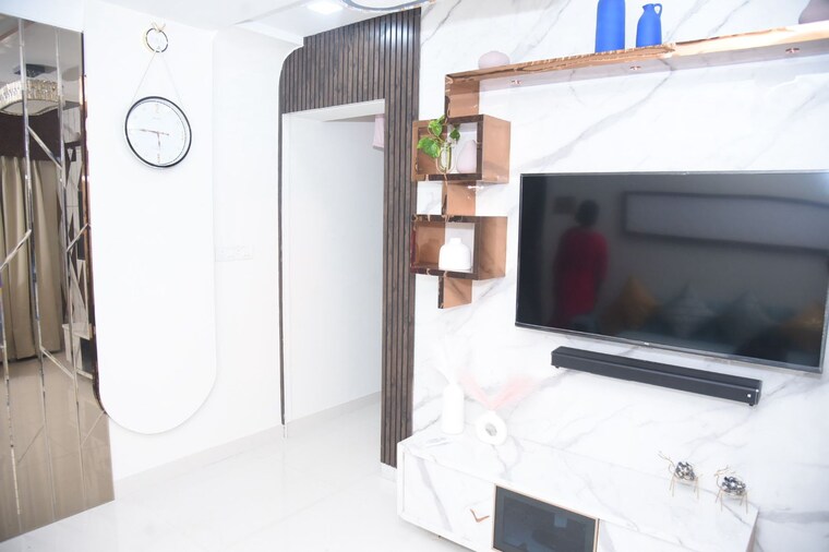 Kitchen, jilani-height 1 Bedroom 450 Sq.Ft. Apartment In Lbs Marg Mumbai 9322098