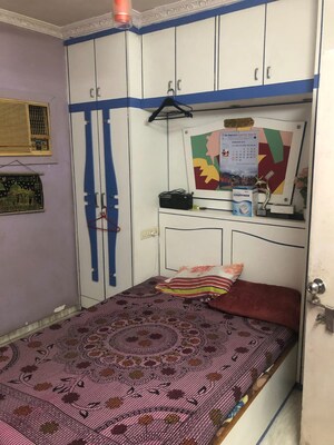 Bedroom in 1 BHK Apartment at Shaan CHS, Lbs Marg – for Rent