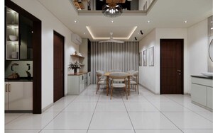 Kitchen in 3 BHK Apartment at Rajapushpa Provincia, Narsingi – for Rent