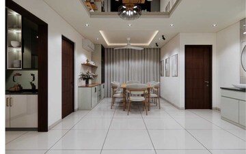 Kitchen in 3 BHK Apartment at Rajapushpa Provincia, Narsingi – for Rent