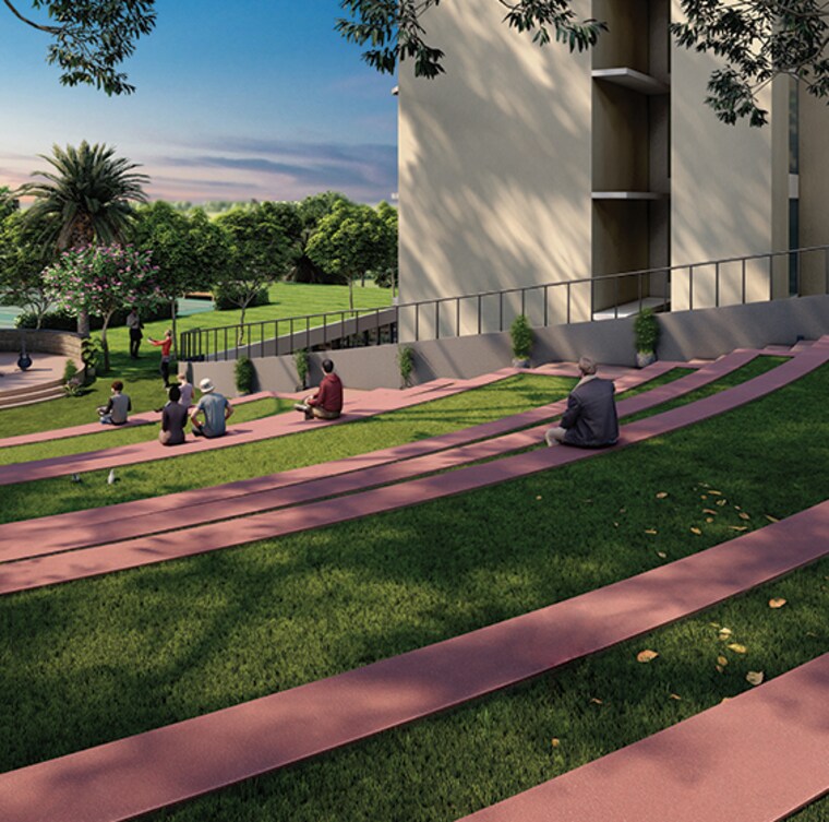 Garden, runwal-lands-end 2 Bedroom 631 Sq.Ft. Apartment In Kolshet Thane 9322111