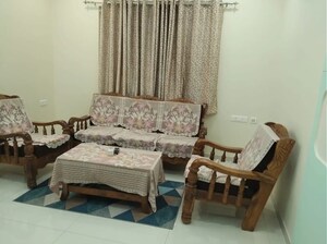 Living Room in 2 BHK Apartment at Rajapushpa Provincia, Narsingi – for Rent