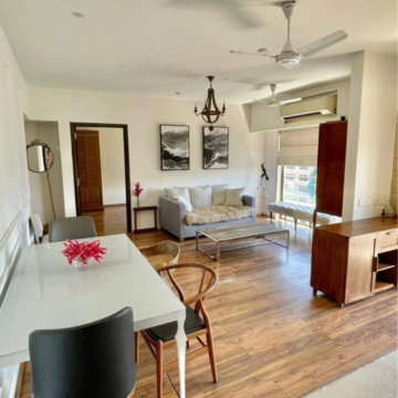 Kitchen in 3 BHK Apartment at Friends Apartment Bandra West, B Block Bkc – for Rent