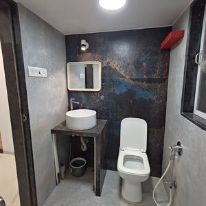 Bathroom in 3 BHK Apartment at Friends Apartment Bandra West, B Block Bkc – for Rent