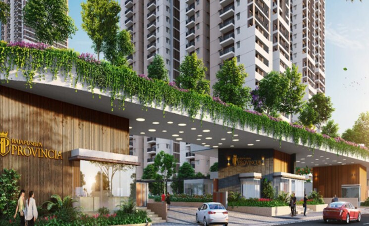 Exterior View, rajapushpa-provincia 3 Bedroom 1715 Sq.Ft. Apartment In Narsingi Hyderabad 9322124