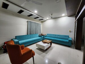 Living Room in 4 BHK Villa at Hebatpur – for Rent