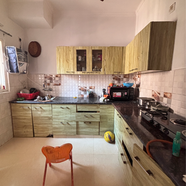 Kitchen, spring-greens-phase-ii 2 Bedroom 1400 Sq.Ft. Apartment In Anora Kala Lucknow 9322135