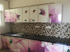 Kitchen in 3 BHK Apartment at Prestige Lakeside Habitat, Varthur – for Rent