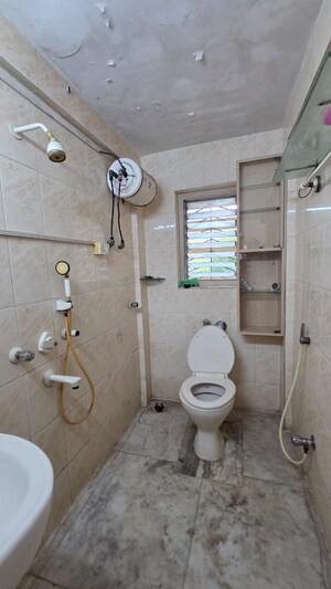 Bathroom in 3 BHK Apartment at Andheri West – for Rent