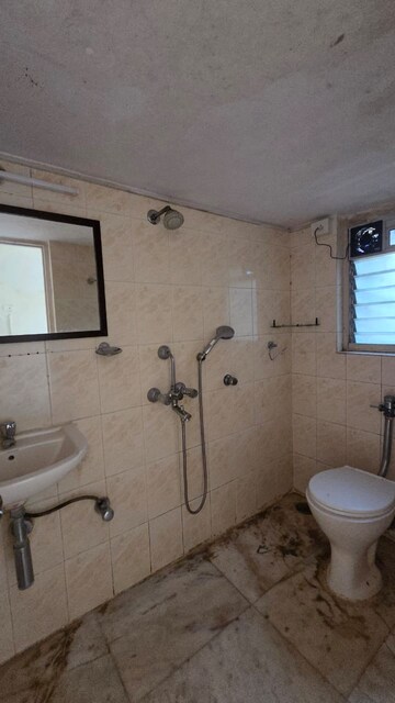Bathroom in 3 BHK Apartment at Andheri West – for Rent