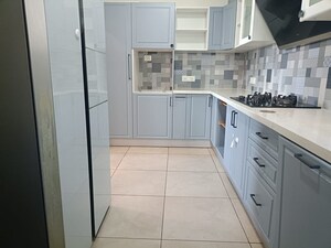 Kitchen in 3 BHK Apartment at Prestige Lakeside Habitat, Varthur – for Rent