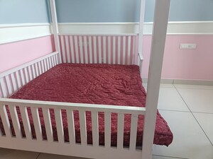 Bedroom in 3 BHK Apartment at Prestige Lakeside Habitat, Varthur – for Rent