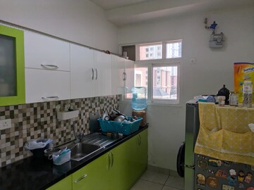 Kitchen in 2 BHK Apartment at Prestige Lakeside Habitat, Varthur – for Rent