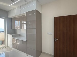 Building Lobby in 3 BHK Apartment at Aurobindo The Regent, Kondapur – for Rent