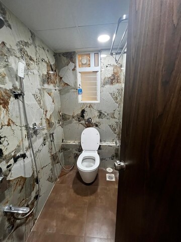 Attached Bathroom in 2 BHK Apartment at Majestique Towers, Kharadi – for Rent