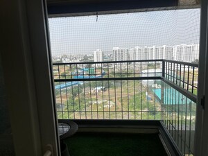 Balcony in 2 BHK Apartment at Majestique Towers, Kharadi – for Rent