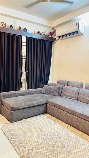 Living Room in 1 BHK Apartment at Srishti Solitaire, Bhandup West – for Rent