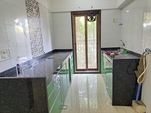 Staircase in 1 BHK Apartment at Neminath Palace, Santacruz East – for Rent