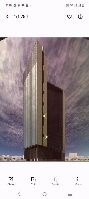 Bathroom in  Warehouse at Sensation Hyderabad One, Financial District – for Sale