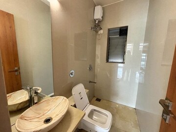 Bathroom in 3 BHK Apartment at Runwal Elegante, Andheri West – for Rent