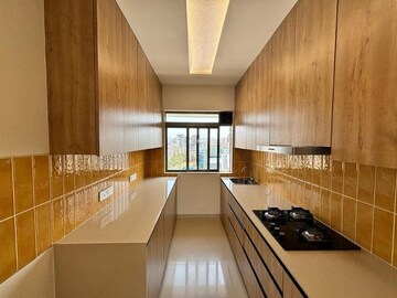 Kitchen in 3 BHK Apartment at Runwal Elegante, Andheri West – for Rent