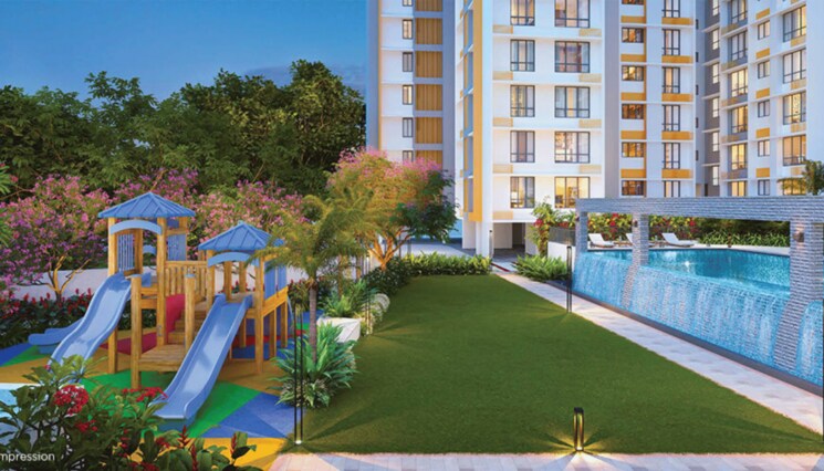 Garden, kolte-patil-alora 2 Bedroom 792 Sq.Ft. Apartment In Santacruz East Mumbai 9322275