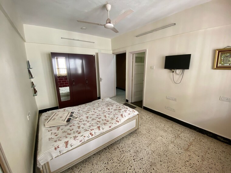 Bedroom, louisiana-apartment 3 Bedroom 1200 Sq.Ft. Apartment In Santacruz West Mumbai 9322283