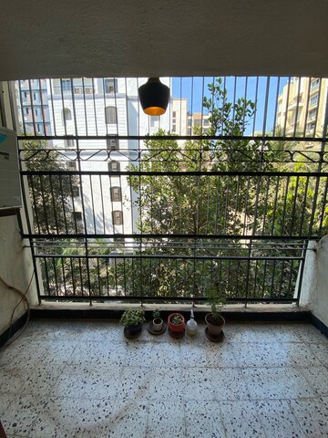 Balcony in 3 BHK Apartment at Louisiana Apartment, Santacruz West – for Rent