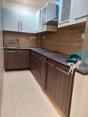 Kitchen in 2 BHK Builder Floor at Kalkaji – for Rent