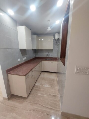 Kitchen in 2 BHK Builder Floor at Kalkaji – for Rent