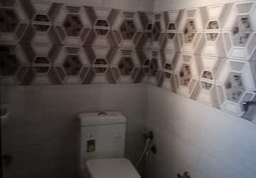 Bathroom in 3 BHK Builder Floor at Huda – for Rent