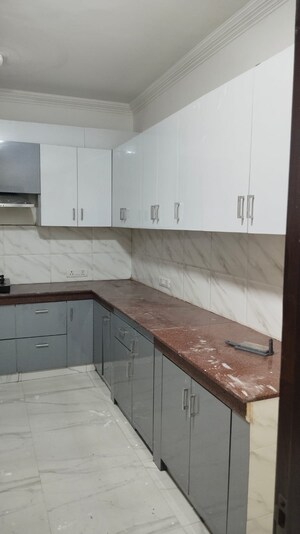 Kitchen in 4 BHK Builder Floor at Boutique Residential Apartments A 3 2, Vasant Vihar – for Rent
