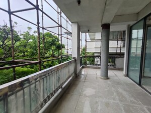 Balcony in 4 BHK Builder Floor at Boutique Residential Apartments A 3 2, Vasant Vihar – for Rent