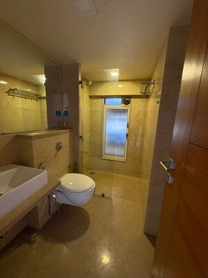 Bathroom in 3 BHK Apartment at Ekta Iris, Khar West – for Rent