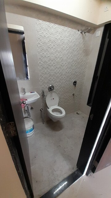 Bathroom in 1 BHK Apartment at UK Iridium, Kandivali East – for Rent