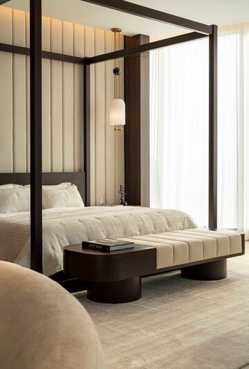 Bedroom in 5 BHK Apartment at Oberoi Skyz, Worli – for Rent