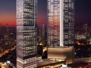 Living Room in 5 BHK Apartment at Oberoi Skyz, Worli – for Rent