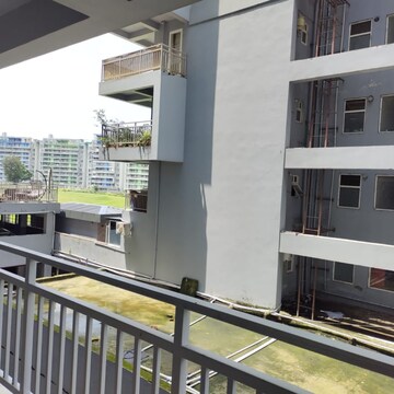 Balcony in 2 BHK Apartment at Pacific Golf Estate, Kulhan – for Rent