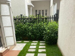 Balcony in 3 BHK Villa at Prestige Augusta Golf Village, Kothanur – for Rent