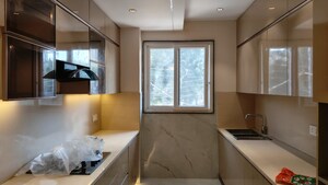 Kitchen in 3 BHK Builder Floor at Sector 4 – for Sale