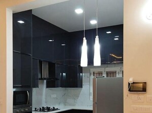 Kitchen in 3 BHK Villa at Prestige Augusta Golf Village, Kothanur – for Rent