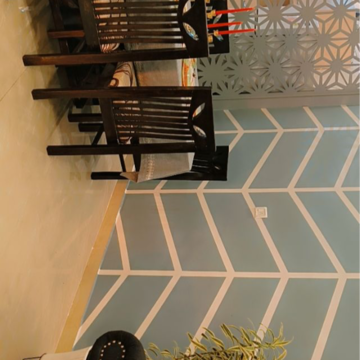 Staircase in 3 BHK Apartment at Dhoran Rajpur Enclave, Sahastradhara Road – for Rent
